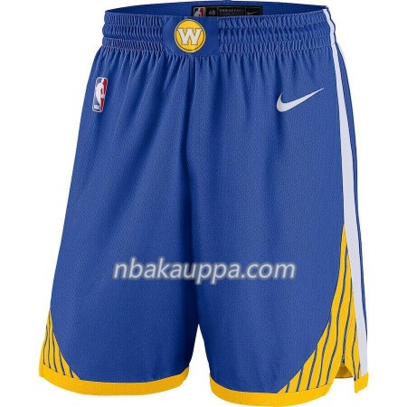 Golden State Warriors Miesten Shortsit Royal 2018-19 Nike Swingman